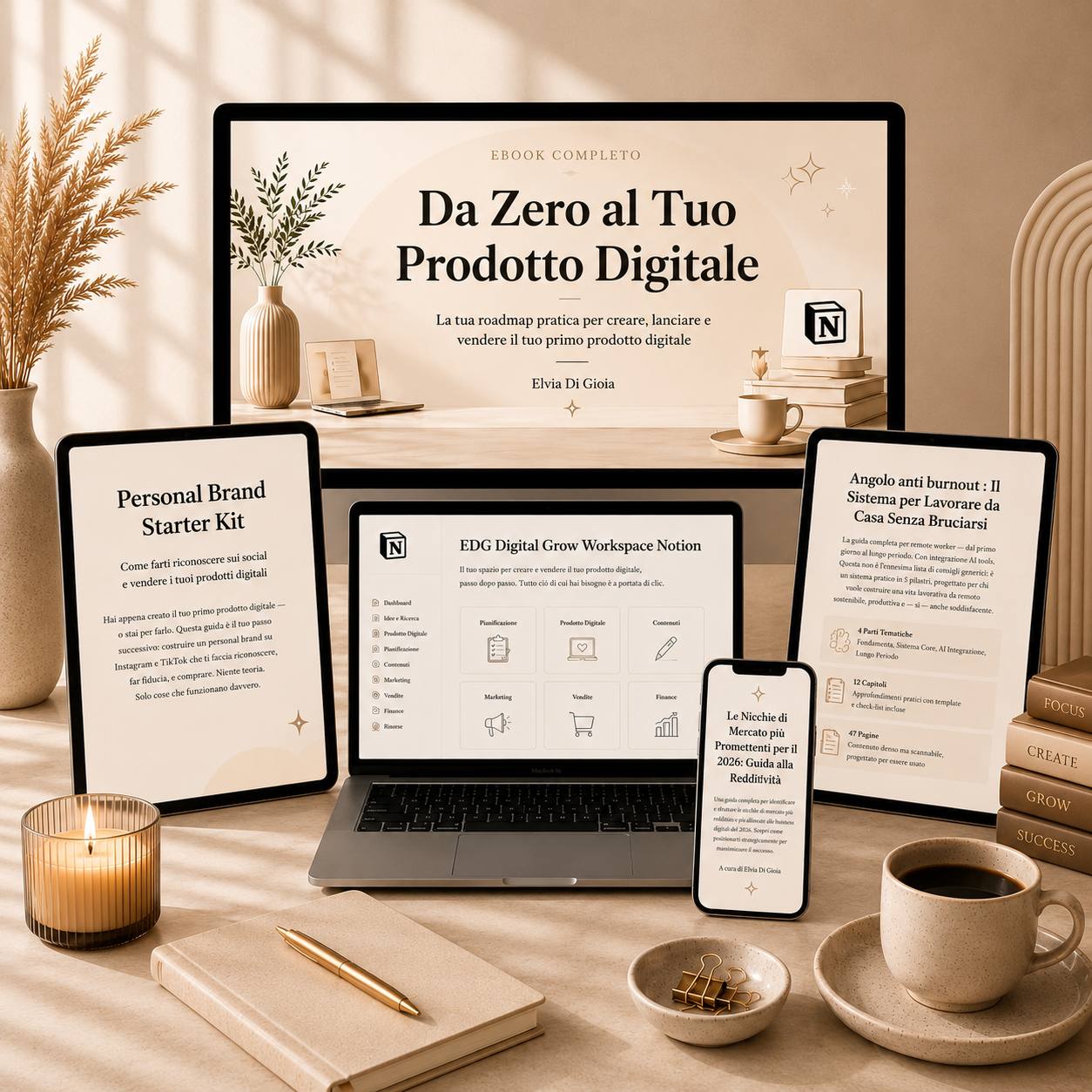 Da zero al tuo prodotto digitale - Bundle completo